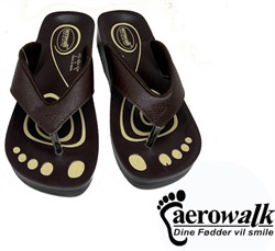 Aerowalk sandal Lady - DARK CHOCOLATE